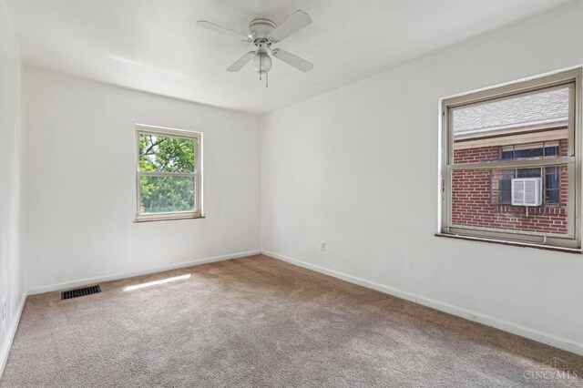 3366 Wunder Ave, Cincinnati, OH 45211 - carpeted empty room with baseboards and a ceiling fan