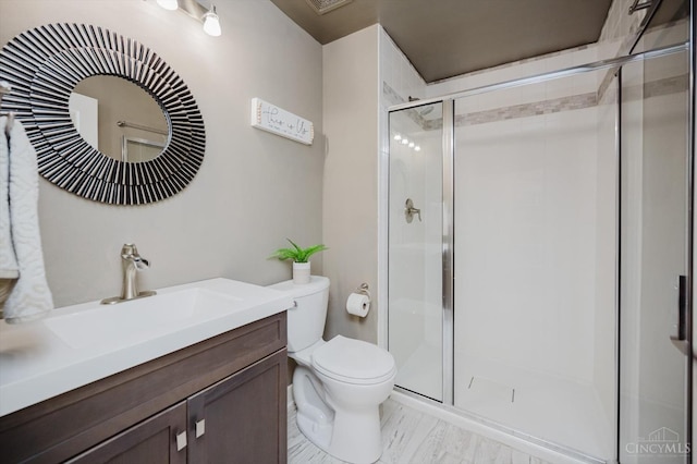 1171 Craig Ct, Hamilton Twp, OH 45039 - full bath with toilet, a stall shower, and vanity