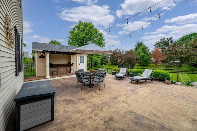 1171 Craig Ct, Hamilton Twp, OH 45039 - view of patio with outdoor dining area