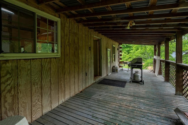 1182 Hook Morgan Rd, Concord Twp, OH 45679 - deck featuring grilling area