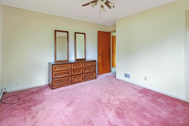 738 Clough Pike, Union Twp, OH 45245 - unfurnished bedroom with carpet floors, baseboards, and a ceiling fan