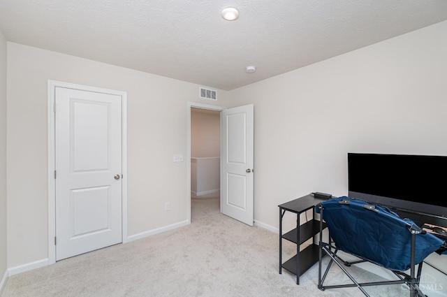 6482 Tralee Ln, Goshen Twp, OH 45122 - office space with carpet floors, baseboards, and a textured ceiling