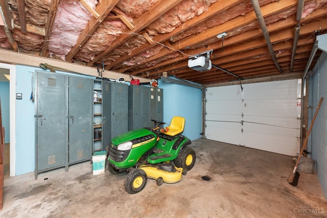 9488 Daugherty Marks Rd, Clark Twp, OH 45130 - garage featuring a garage door opener