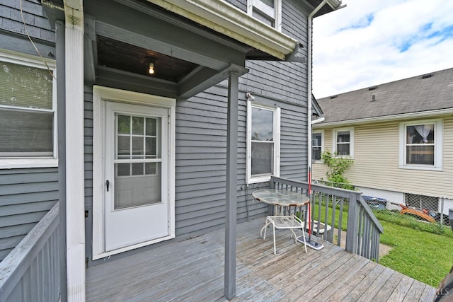1917 Webman Ct, Cincinnati, OH 45223 - view of deck