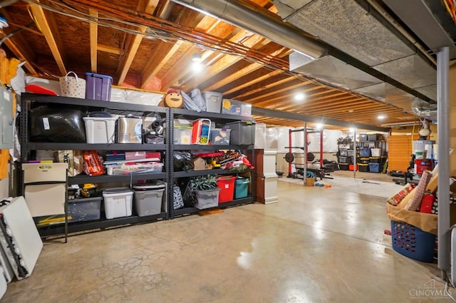 7757 Misty Meadows Ct, Harlan Twp, OH 45152 - view of unfinished basement