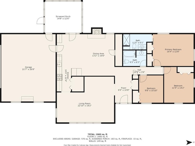 21 Garden Cir, Wilmington, OH 45177 - home floor plan