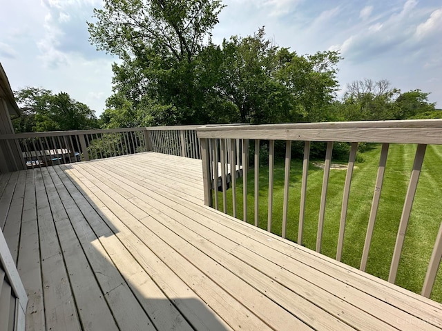 1244 Timber Creek Dr, Hanover Twp, OH 45013 - deck featuring a yard