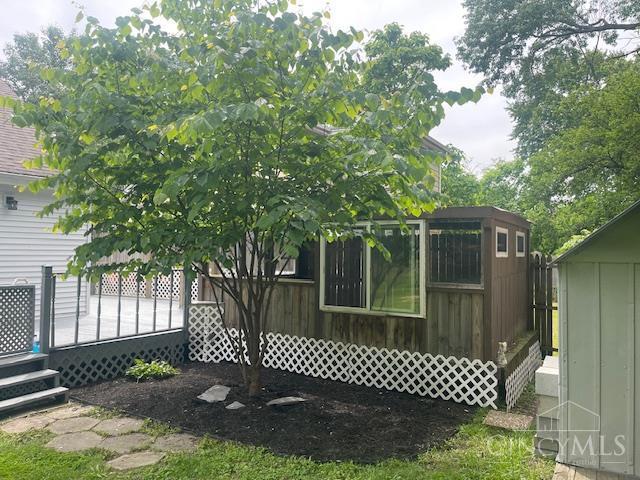 4 Cottage Ct, Anderson Twp, OH 45230 - view of yard with a wooden deck