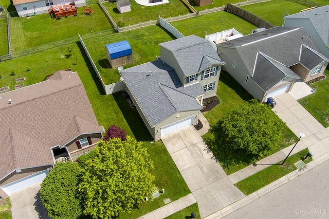 1240 Carriage Hill Ln, Hamilton, OH 45013 - aerial perspective of suburban area
