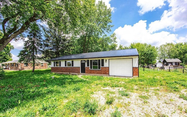 8486 US Route 127, West Manchester, OH 45382 - single story home featuring brick siding and a garage