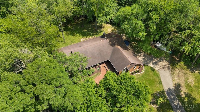 7066 Weidner Rd, Clearcreek Twp, OH 45066 - aerial view of property and surrounding area with property boundaries highlighted