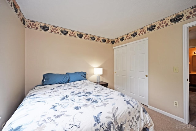 557 Hamblin Dr, Union Twp, OH 45255 - carpeted bedroom featuring a closet and baseboards