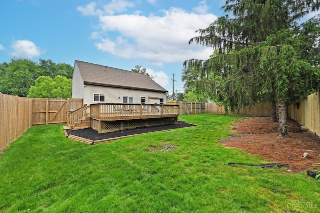 557 Hamblin Dr, Union Twp, OH 45255 - rear view of property featuring a deck
