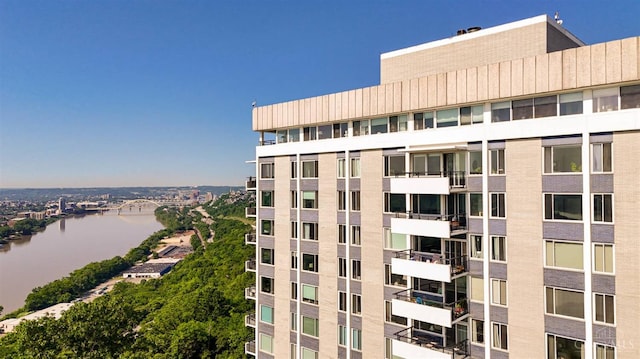 2401 Ingleside Ave Unit 10D, Cincinnati, OH 45206 - view of apartment building / complex featuring a water view