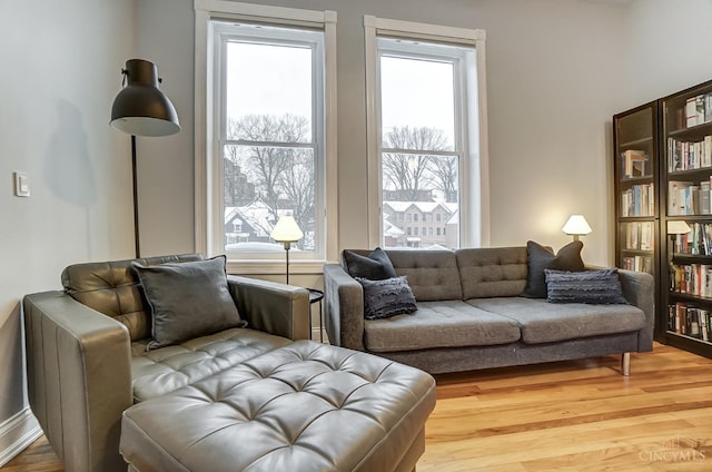 2110 Fulton Ave Unit 3, Cincinnati, OH 45206 - living area featuring plenty of natural light and wood finished floors