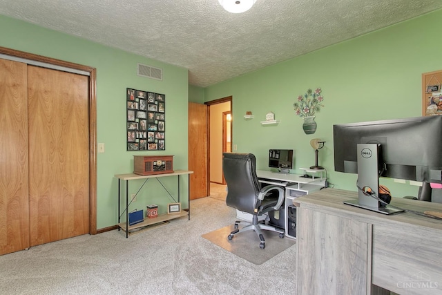 3169 John Gray Rd, Colerain Twp, OH 45251 - office space with carpet flooring and a textured ceiling