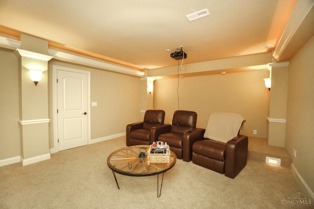 4625 Guildford Dr, West Chester, OH 45069 - home theater room featuring carpet floors