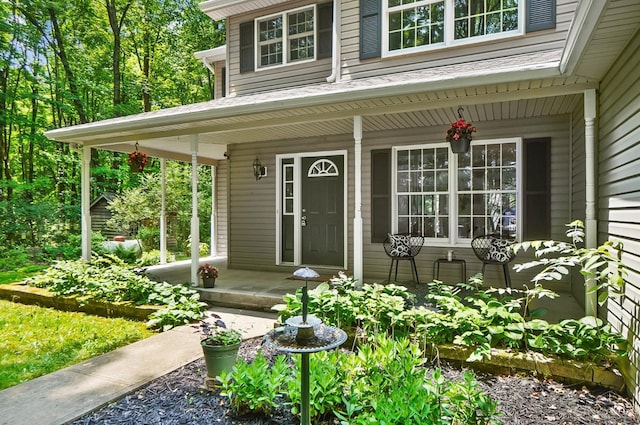 2193 Phillips Rd, Union Twp, OH 45036 - view of exterior entry featuring a porch