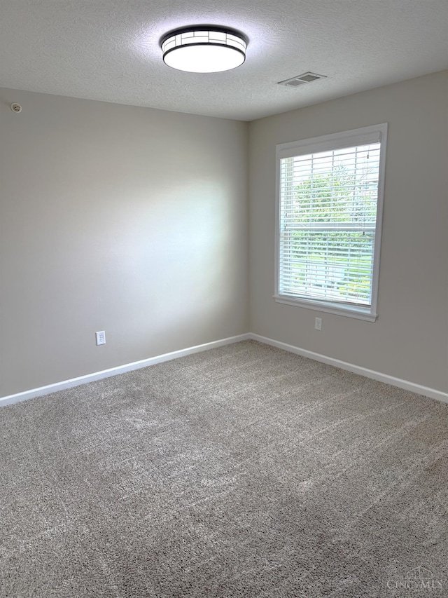 4572 Saddlecloth Ct, Batavia Twp, OH 45103 - spare room featuring a textured ceiling, carpet, and baseboards