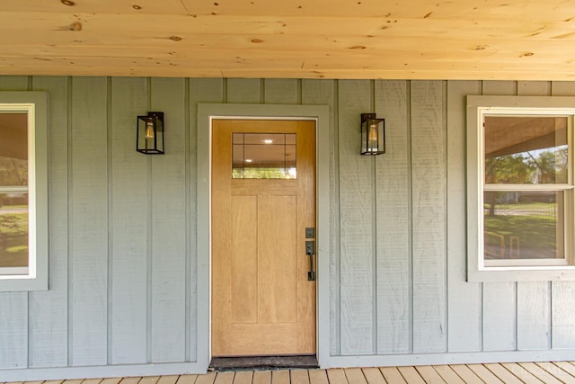 106 Fiord Dr, Lakengren, OH 45320 - view of exterior entry featuring covered porch