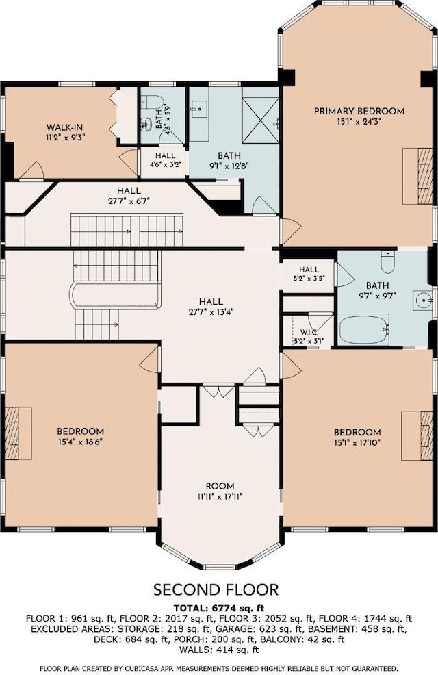 2334 Upland Pl, Cincinnati, OH 45206 - view of floor plan / room layout