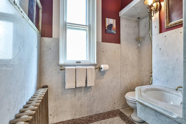 2334 Upland Pl, Cincinnati, OH 45206 - bathroom with radiator and vanity