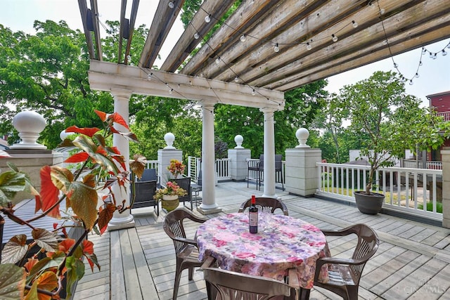 2334 Upland Pl, Cincinnati, OH 45206 - view of wooden terrace