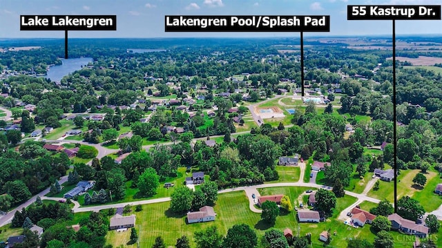 55 Kastrup Dr, Lakengren, OH 45320 - aerial overview of property's location