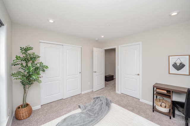 3779 Sturbridge Way, Pierce Twp, OH 45245 - home office with carpet flooring, baseboards, and recessed lighting