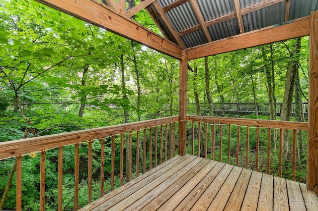 3190 Fox Run Dr, Ross Twp, OH 45013 - view of wooden terrace