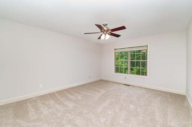 3190 Fox Run Dr, Ross Twp, OH 45013 - empty room with a ceiling fan and carpet