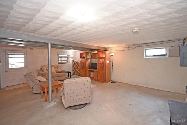3430 Melodymanor Dr, Colerain Twp, OH 45239 - basement with electric panel