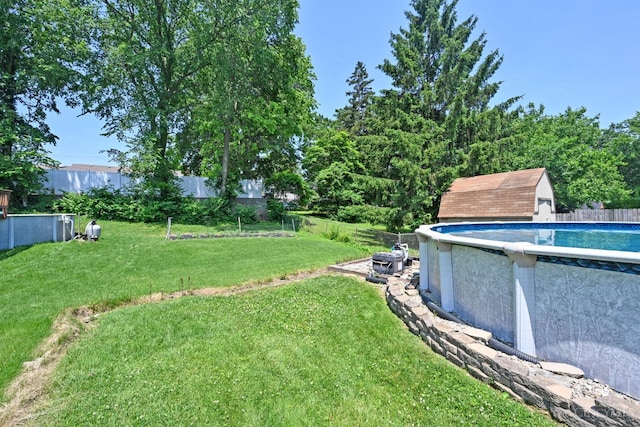 3430 Melodymanor Dr, Colerain Twp, OH 45239 - fenced backyard with an outdoor structure