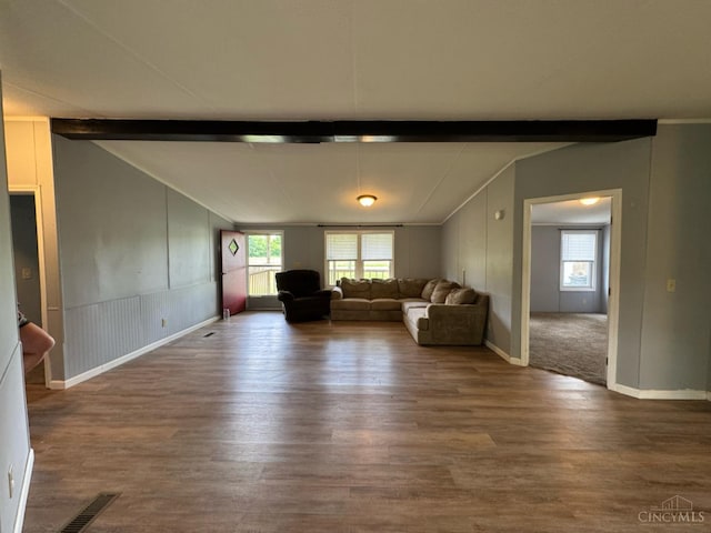 46 Frazier Rd, Jefferson Twp, OH 45148 - living room featuring plenty of natural light, wood finished floors, and baseboards