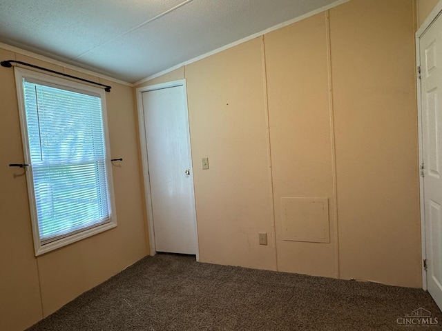 46 Frazier Rd, Jefferson Twp, OH 45148 - unfurnished bedroom featuring carpet and lofted ceiling