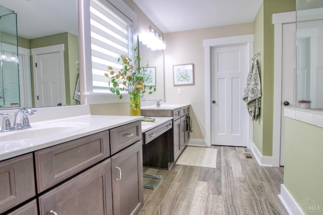 2645 Autumn Harvest Dr, Deerfield Twp, OH 45140 - bathroom with vanity and wood finished floors