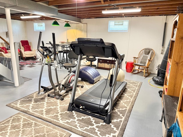 4375 Airycrest Ln, Cincinnati, OH 45211 - workout area featuring plenty of natural light