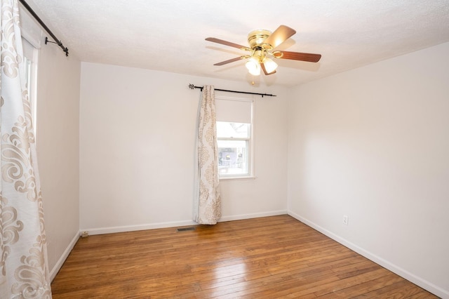 6643 Epworth Rd, Miami Twp, OH 45140 - empty room featuring wood-type flooring and a ceiling fan