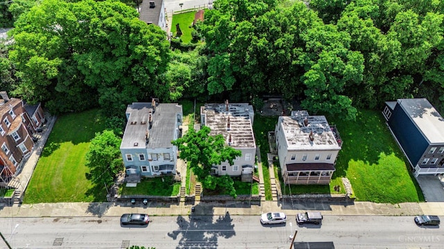 2266 Loth St, Cincinnati, OH 45219 - drone / aerial view