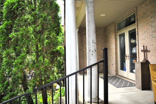 8030 Deershadow Ln, Montgomery, OH 45242 - balcony with french doors