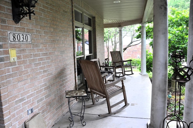 8030 Deershadow Ln, Montgomery, OH 45242 - view of porch