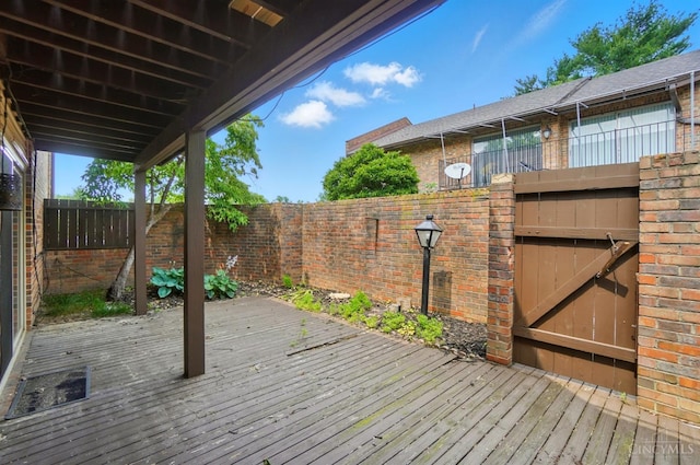 55 Stillmeadow Dr, Pierce Twp, OH 45245 - deck featuring a fenced backyard