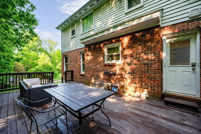 9930 Tall Oaks Ct, Deerfield Twp, OH 45140 - deck with outdoor dining space