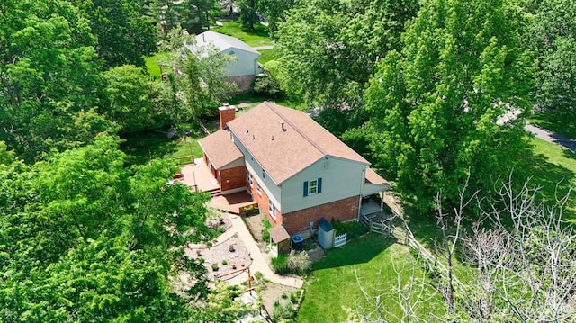 10730 Adventure Ln, Montgomery, OH 45242 - view of subject property featuring a tree filled landscape
