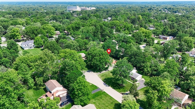 10730 Adventure Ln, Montgomery, OH 45242 - aerial view of property and surrounding area featuring a forest