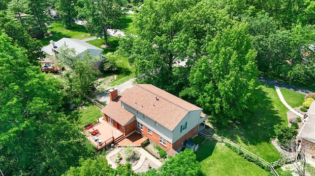 10730 Adventure Ln, Montgomery, OH 45242 - view from above of property