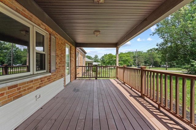 3494 Poole Rd, Colerain Twp, OH 45251 - view of deck