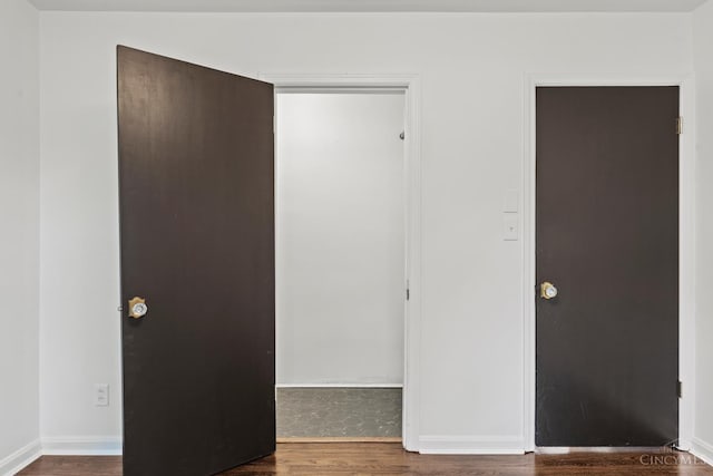 3494 Poole Rd, Colerain Twp, OH 45251 - unfurnished bedroom with wood finished floors and a closet