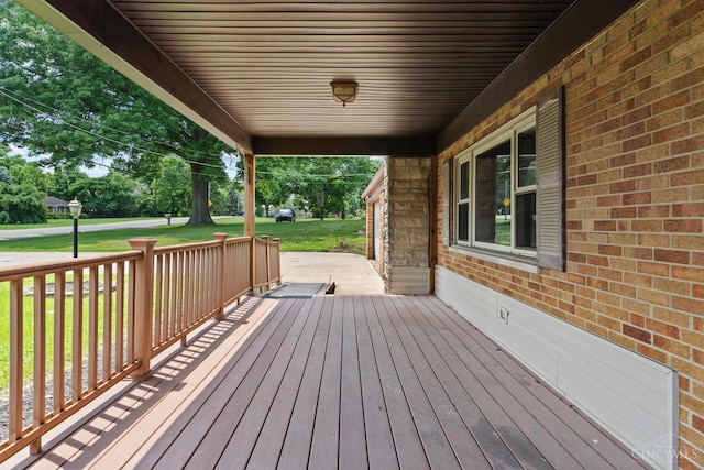 3494 Poole Rd, Colerain Twp, OH 45251 - view of deck