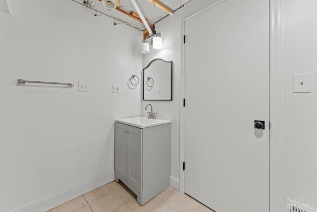 3494 Poole Rd, Colerain Twp, OH 45251 - bathroom featuring vanity and tile patterned floors